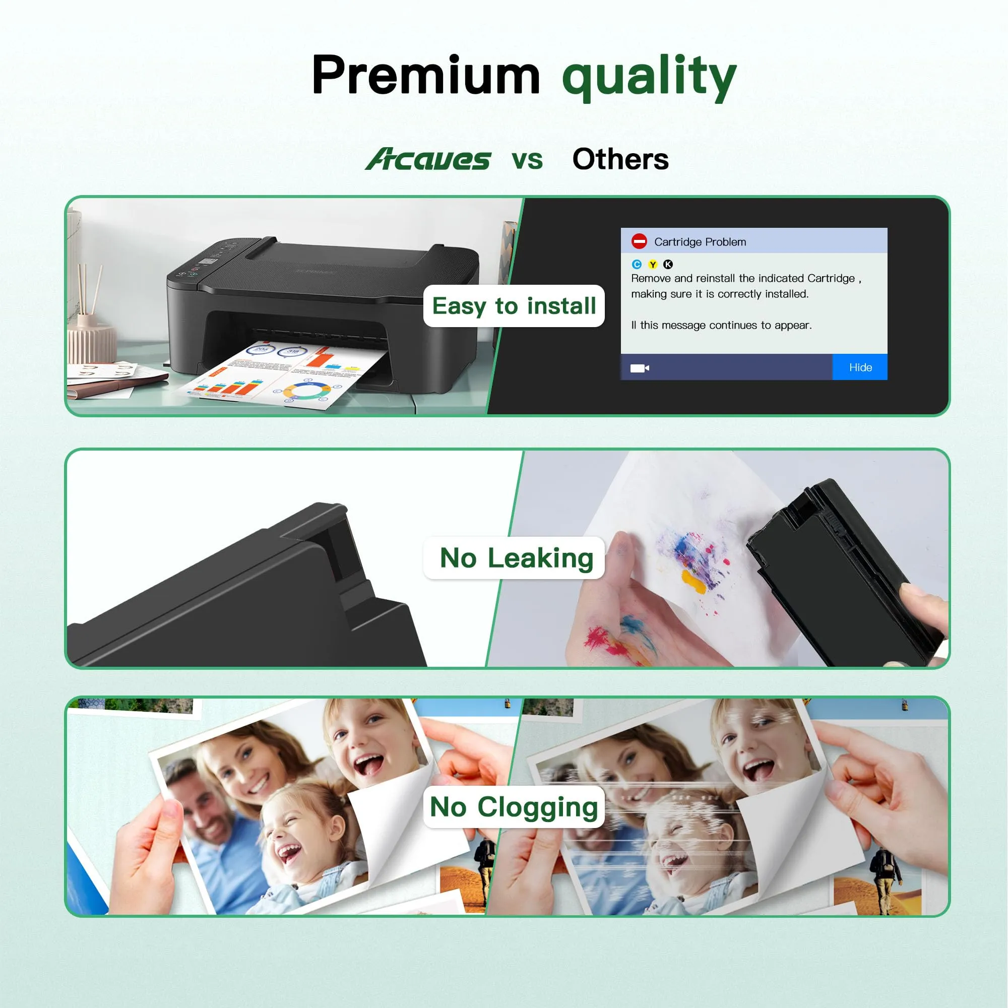 950XL 951XL Combo Compatible for HP 950 950XL and 951XL Ink Cartridges Combo Pack Work for Officejet Pro 8600 8610 8620 8100 8630 8660 8640 76DW 251DW Printers, 5 Pack, 2 Black,Cyan,Magenta,Yellow