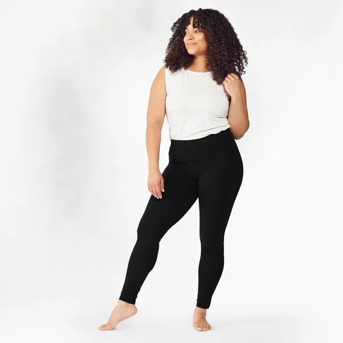 Base Layer Ankle Leggings - Black