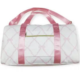 beautiful bow duffle bag