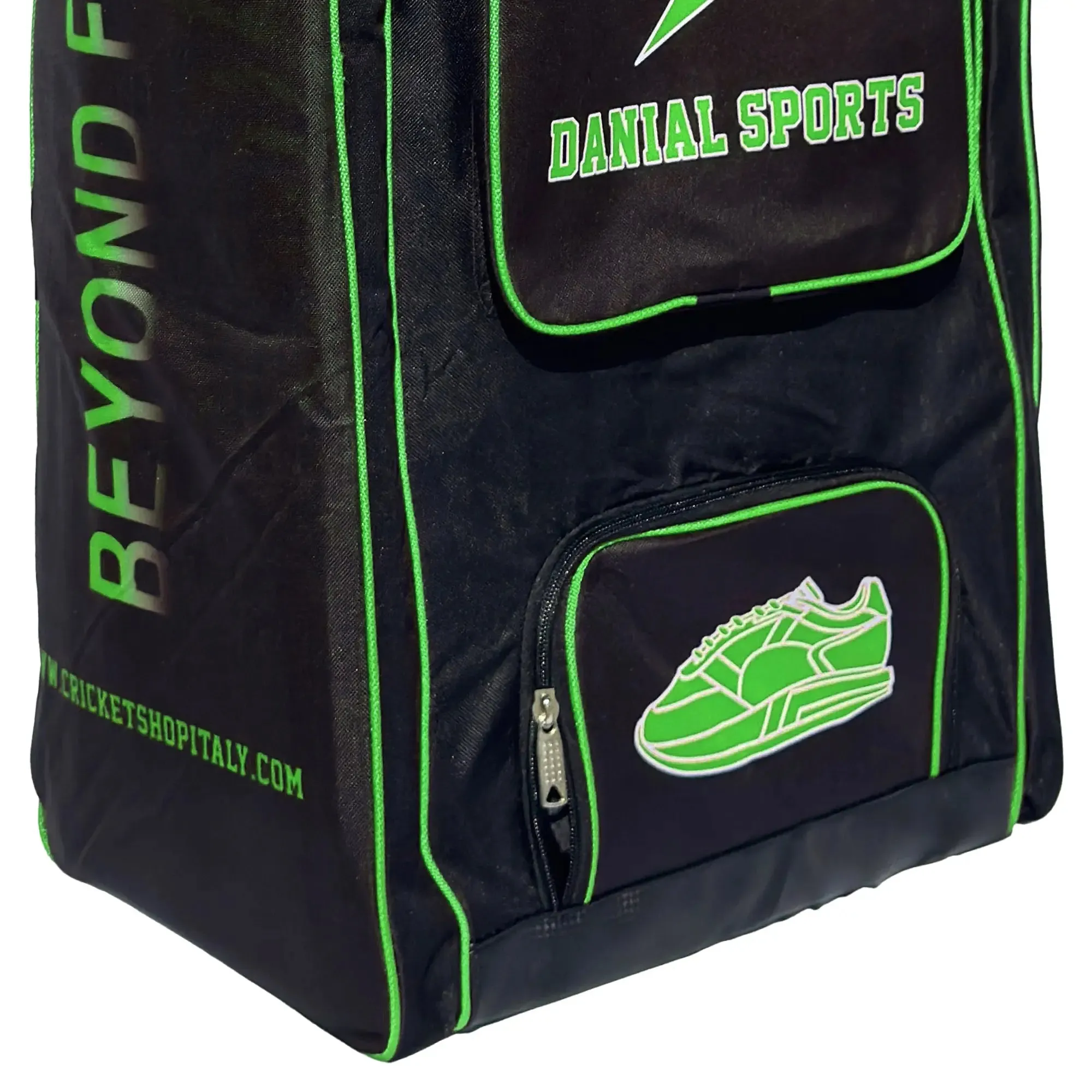 DS 1.0 Duffle Cricket Bag Black/Green