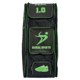 DS 1.0 Duffle Cricket Bag Black/Green