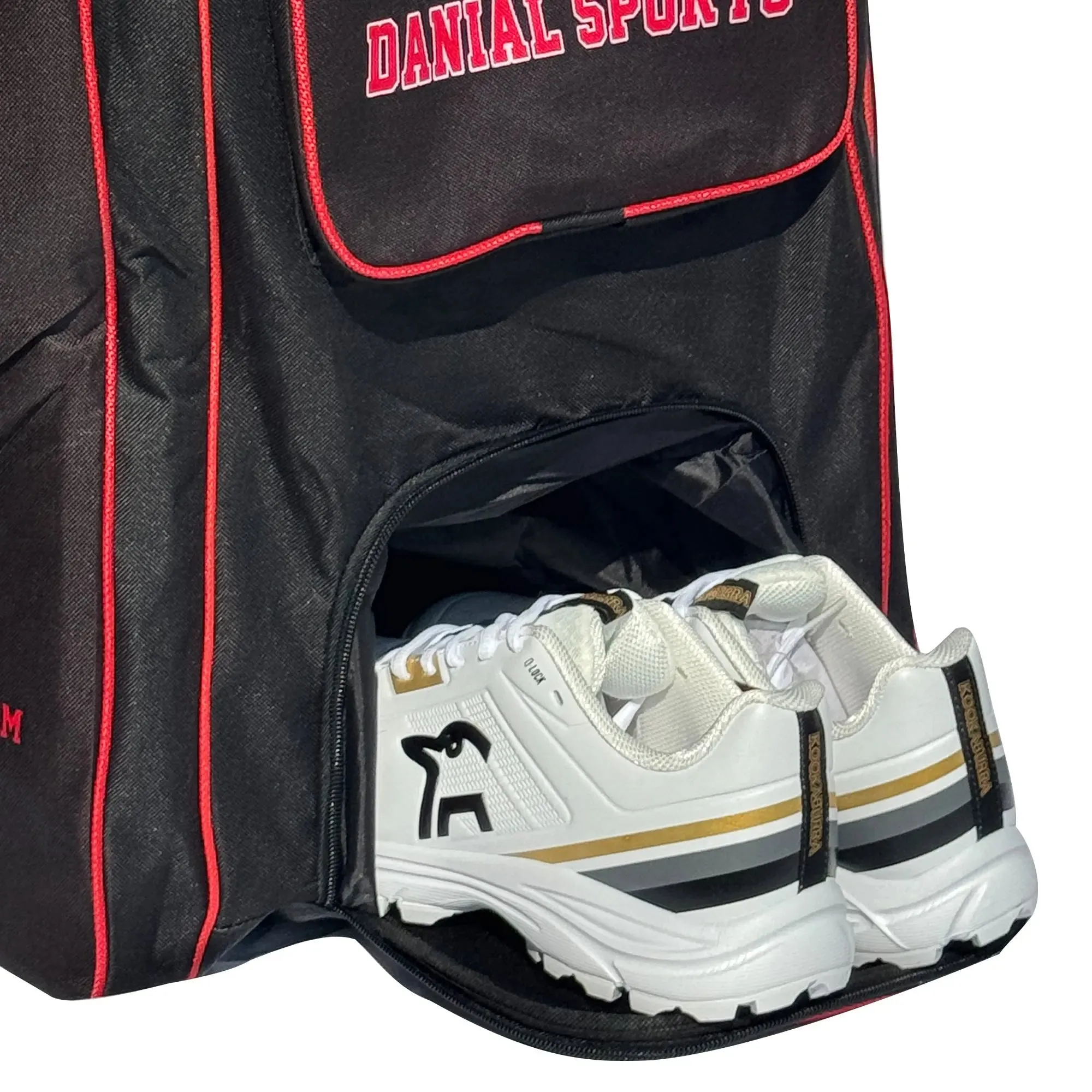 DS 1.0 Duffle Cricket Bag Black/Red