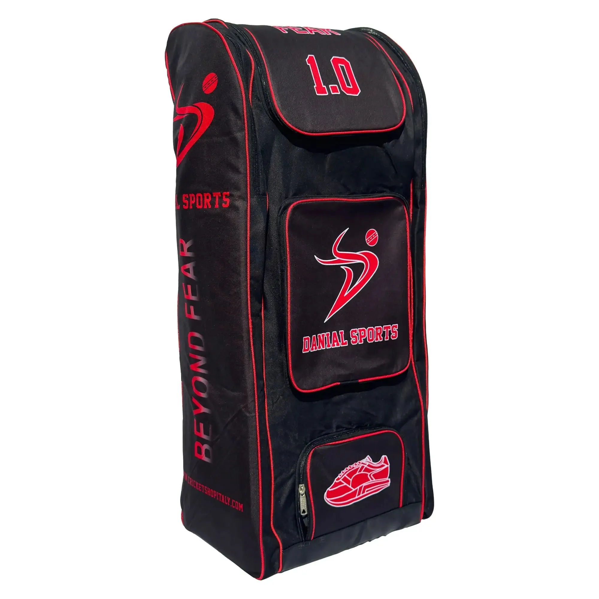 DS 1.0 Duffle Cricket Bag Black/Red