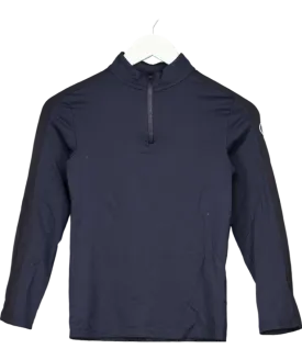 FUSALP Black Kids Zip Base Layer Top 12 Years