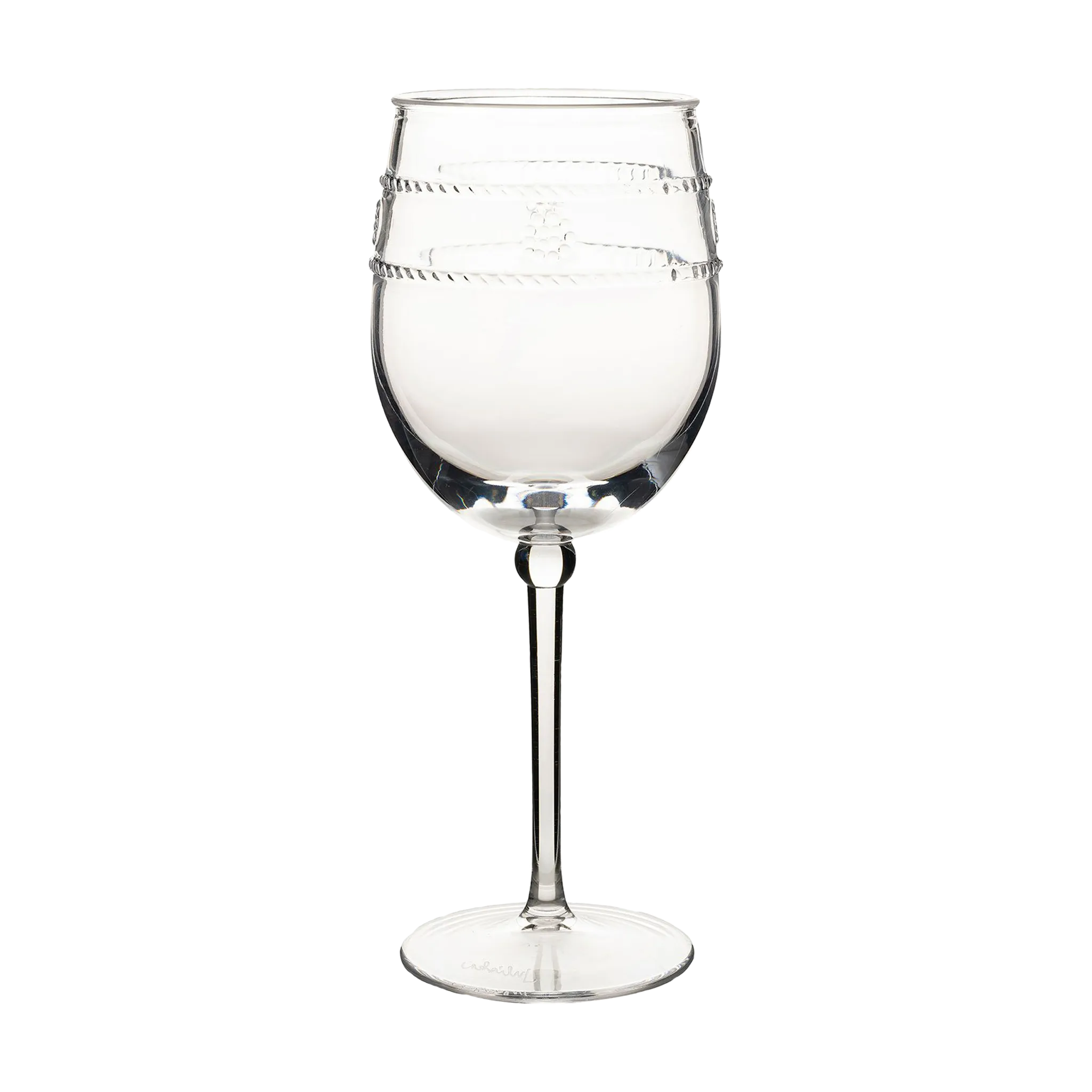 Isabella Acrylic Wine Glass