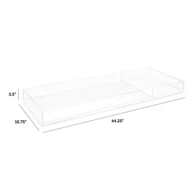 Nursery Works- Acrylic Changing Tray in Clear Acrylic