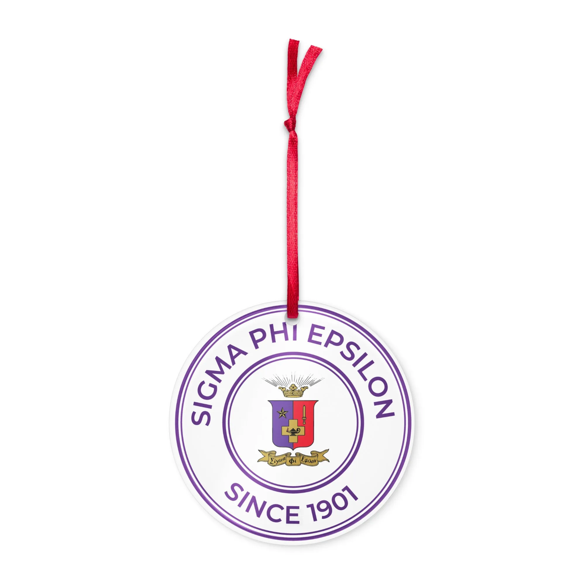 SigEp Acrylic Ornament
