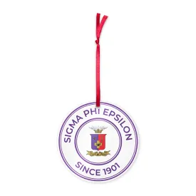 SigEp Acrylic Ornament