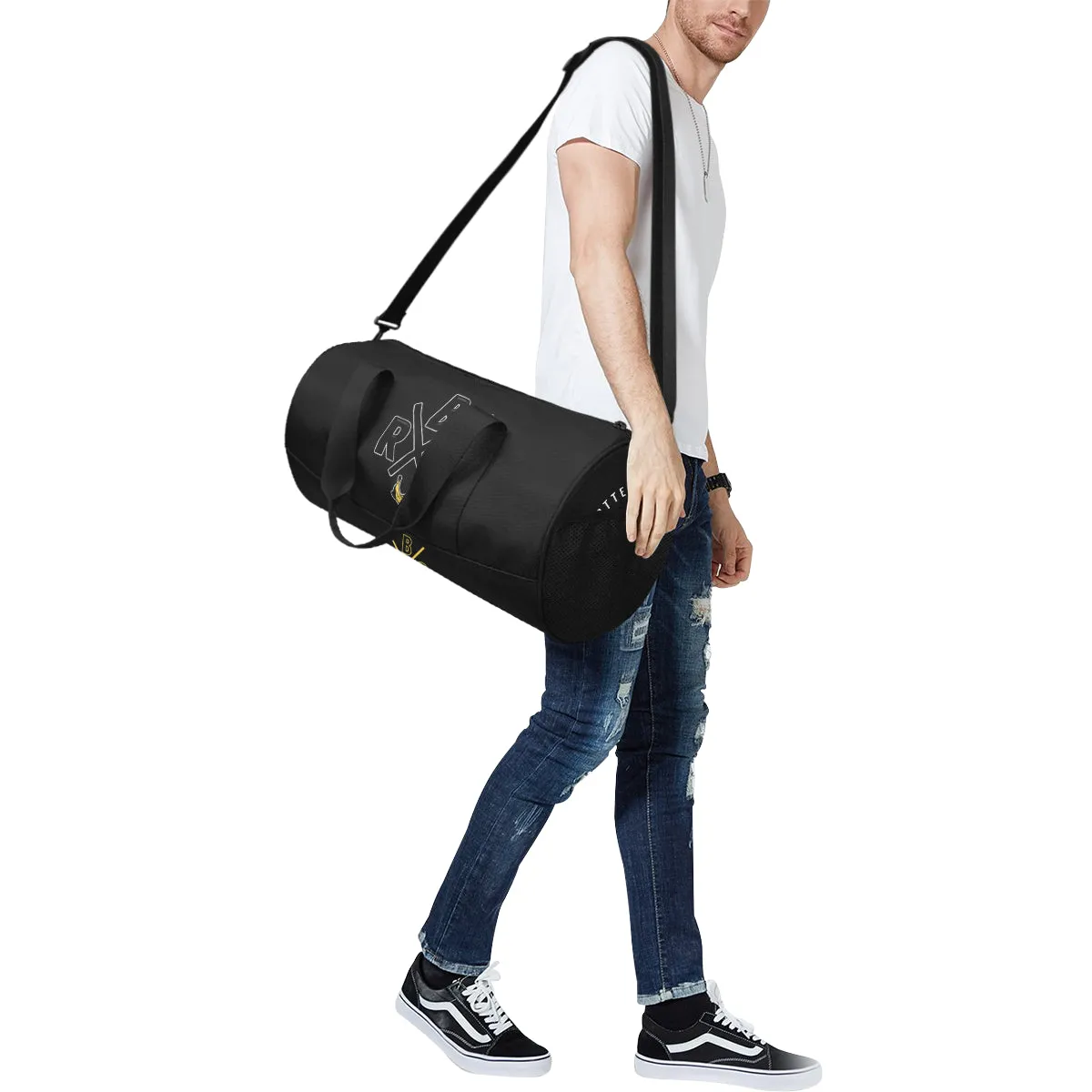 youth gym yacth blk Duffle Bag (Model 1679)